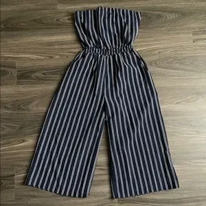 Lulus Pants Jumpsuits Lulus Saltwater And Sun Navy Blue